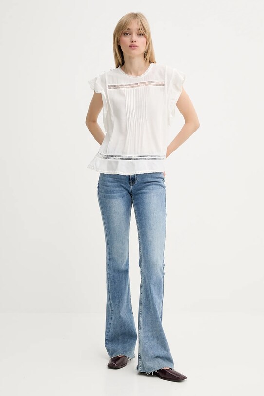 MUNTHE camicetta USALINA 255101925521 bianco SS25