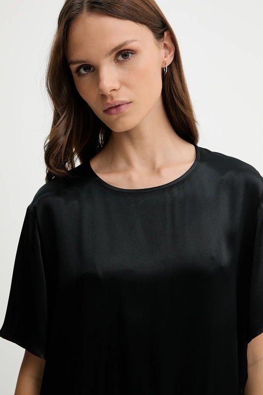 Majica Sisley črna 52BZLQ093