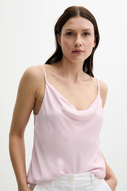Sisley top rózsaszín 52BZLH01N