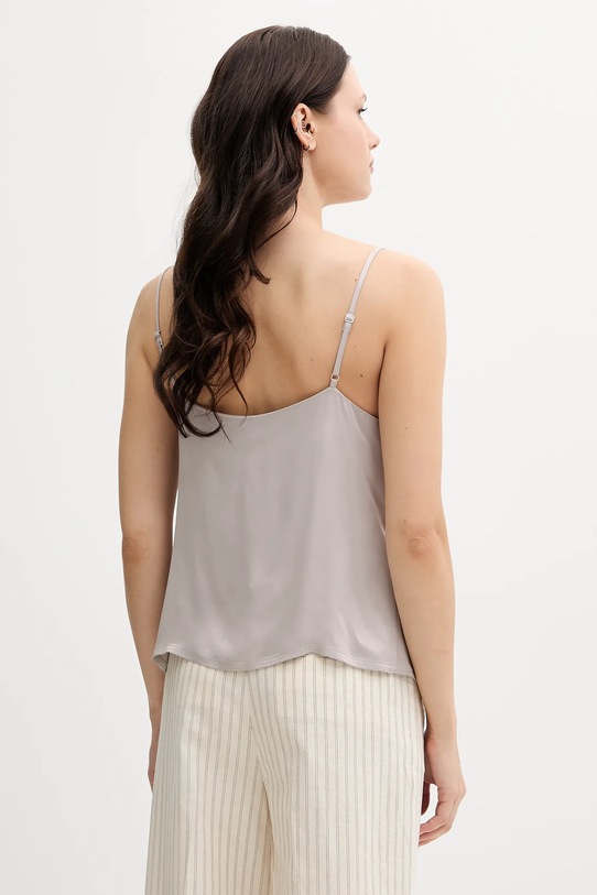 Odjeća Top Sisley 52BZLH01N siva