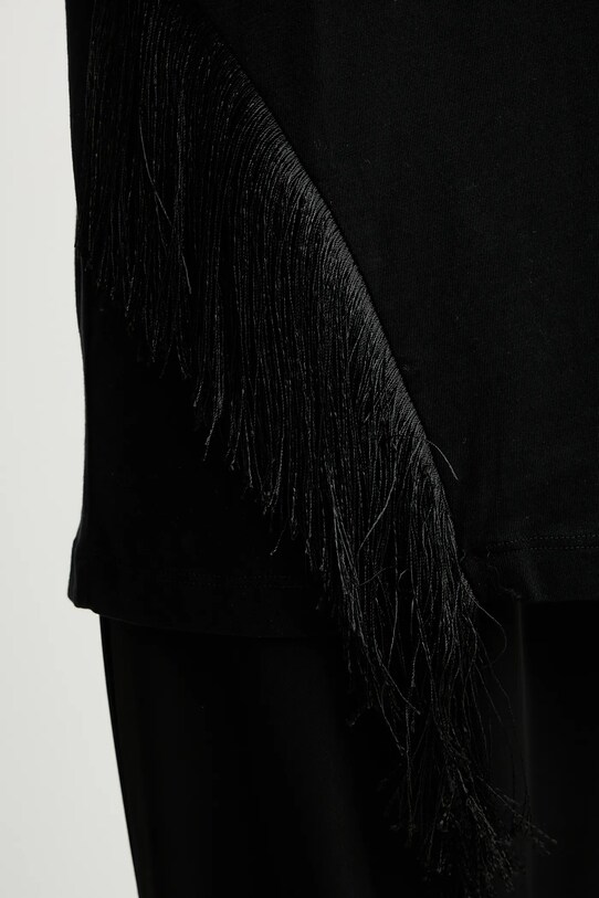 Бавовняна футболка Sisley 3F8NL107B чорний