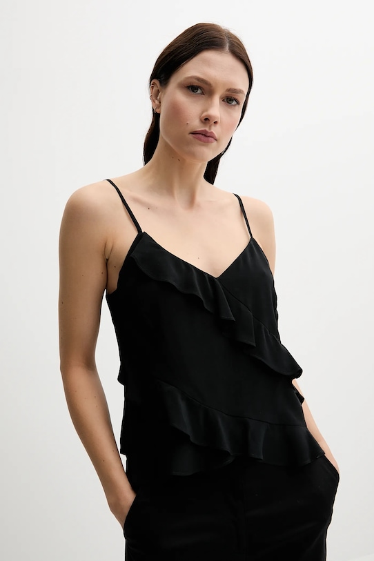 Sisley bluză negru 5LNTLH01J