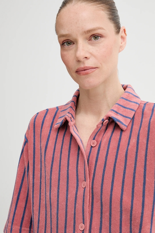 Βαμβακερό πουκάμισο Marc O'Polo πορτοκαλί 5000006563