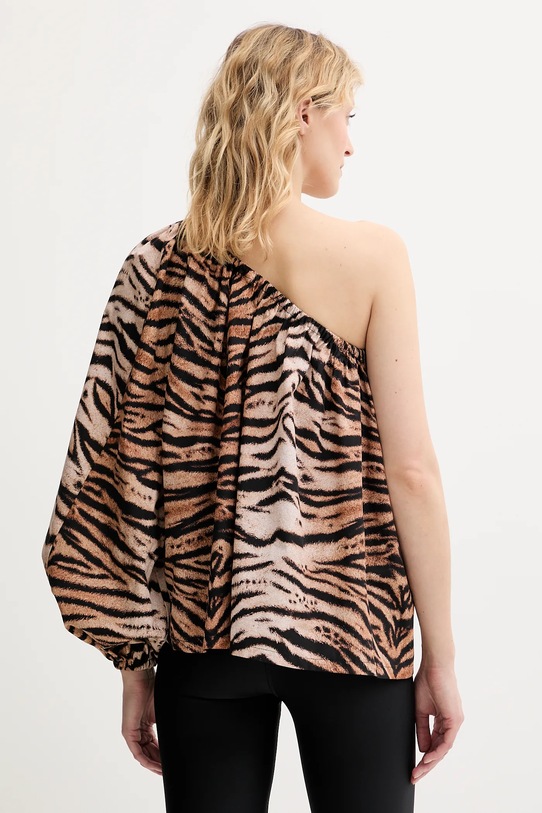 Oblečení Bavlněná halenka The Sleeper GATP06A003N hnědá