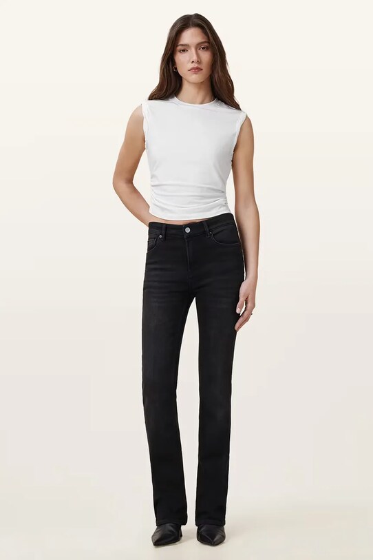 AllSaints bluză WEST W214JA alb