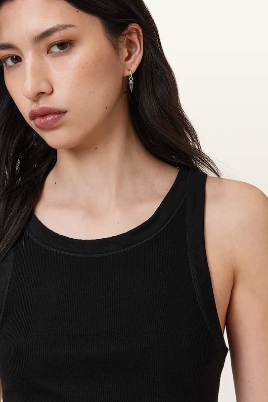 Top AllSaints RINA W235JB μαύρο SS25