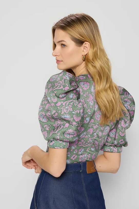 Îmbrăcăminte Bizuu body ORAJA ORAJA.ZIELONY.SS25 verde