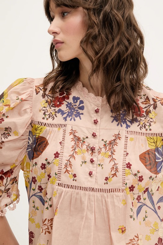 Pamučna majica Farm Rio narančasta 329139