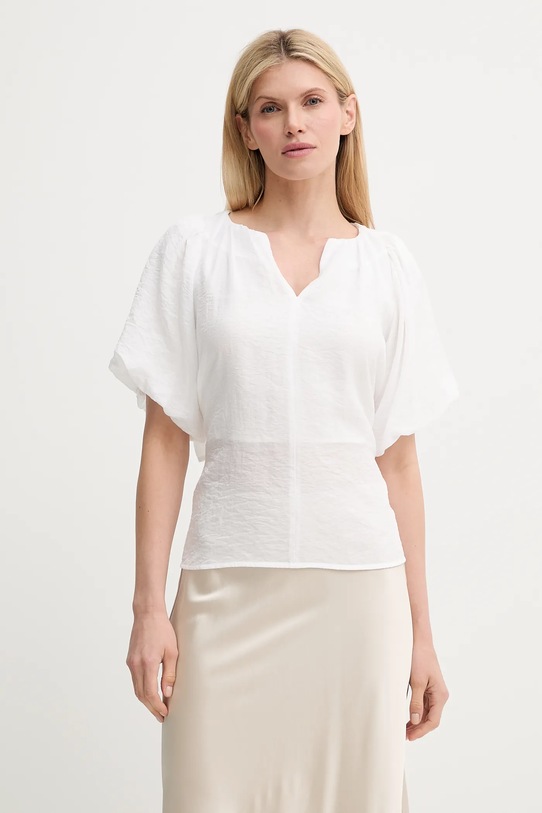 Bruuns Bazaar bluzka regular biały BBW4566