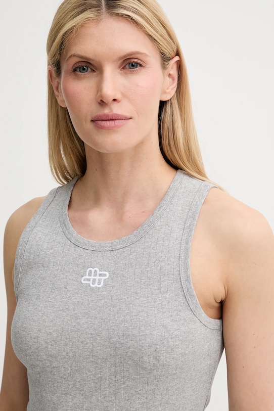 MUNTHE top bawełniany TEZZA szary 247113124764