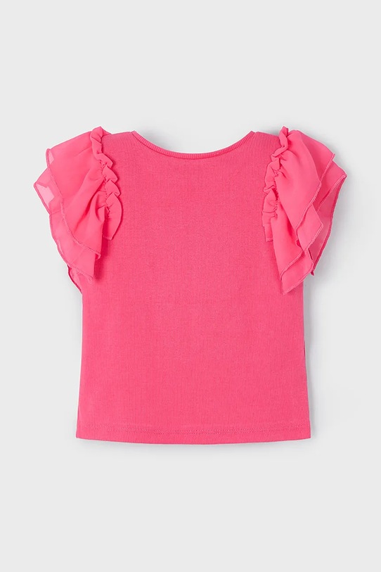 Deklice Otroška Majica Mayoral 3013.6L.Mini.PPYA roza