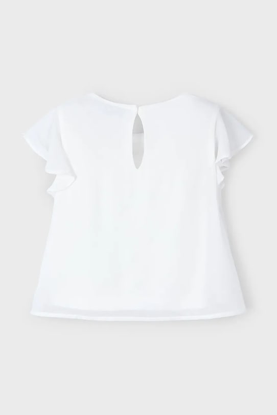 Otroška Majica Mayoral 3182.6B.Mini.PPYA bela SS25