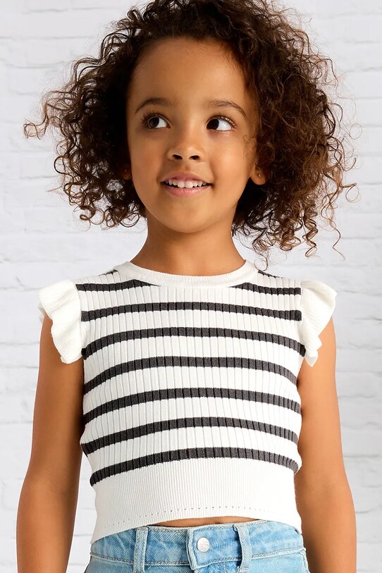 Mayoral bluza copii uni alb 3024.6D.Mini.PPYA