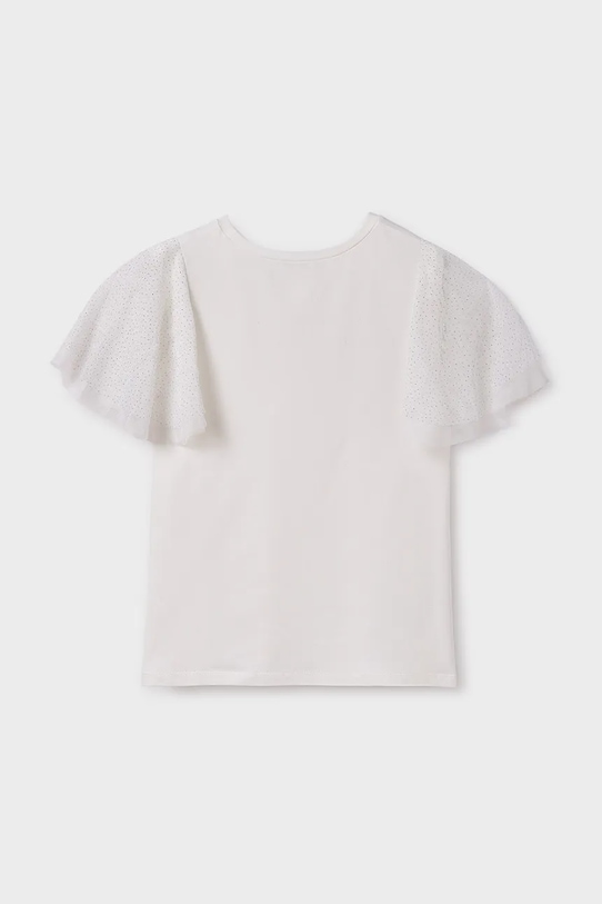 Dziewczynka Mayoral bluzka dziecięca 6022.8B.Junior.PPYA beżowy