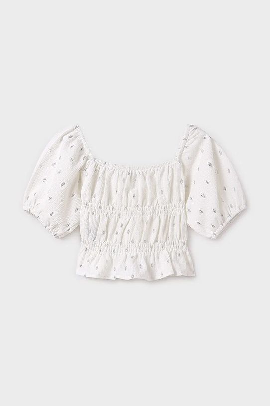 Παιδική μπλούζα Mayoral 6025.8F.Junior.PPYA μπεζ SS25