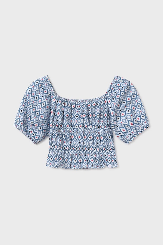 Mayoral bluza copii 6025.8F.Junior.PPYA albastru SS25
