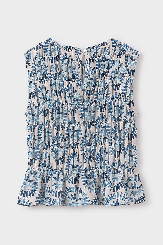 Dziewczynka Mayoral bluzka dziecięca 6036.8A.Junior.PPYA niebieski