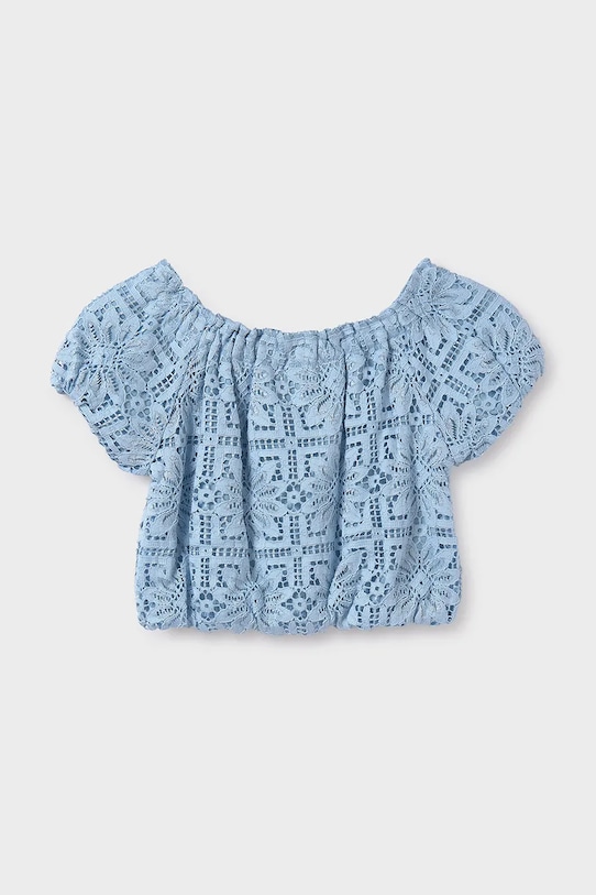 Дівчинка Дитяча блузка Mayoral 6151.8A.Junior.PPYA блакитний