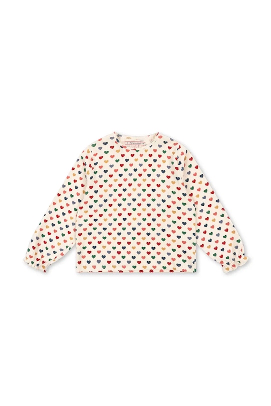 Детская блузка Konges Sløjd CHLEO BLOUSE OCS узор бежевый KS102454