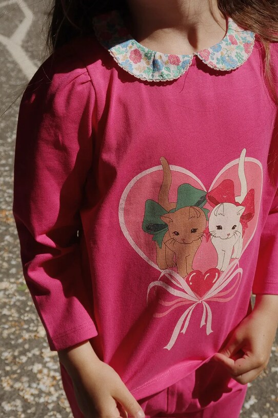 Дитяча бавовняна блузка Konges Sløjd BABETTE BLOUSE GOTS KS102559