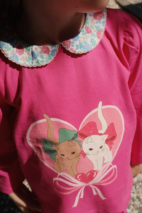 Дитяча бавовняна блузка Konges Sløjd BABETTE BLOUSE GOTS KS102559