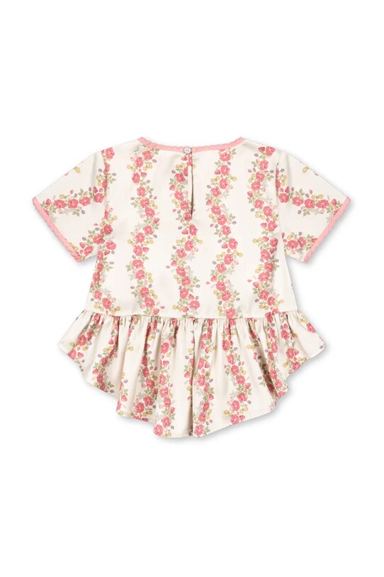 Девочка Детская блузка Konges Sløjd SHEENY BLOUSE KS102428 бежевый