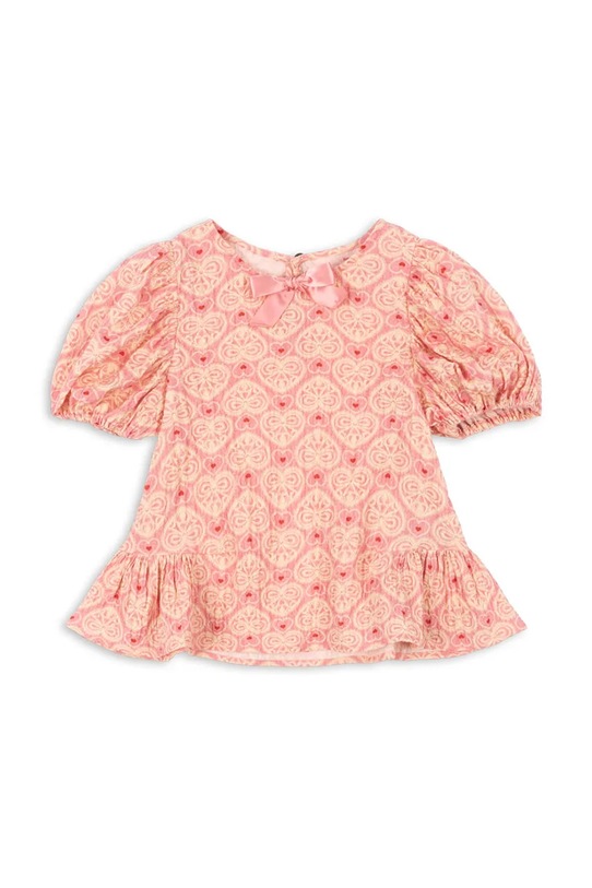 Παιδική μπλούζα Konges Sløjd AVA SS BLOUSE GOTS KS102445 ροζ SS25