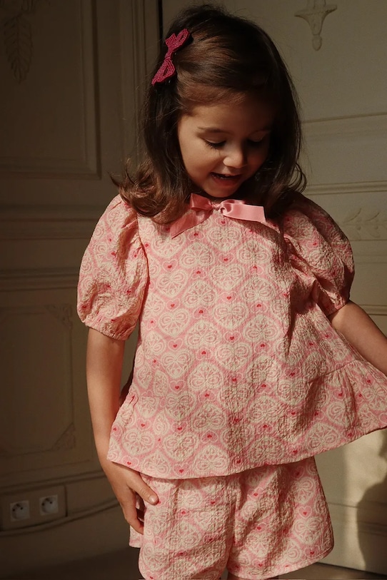 Παιδική μπλούζα Konges Sløjd AVA SS BLOUSE GOTS KS102445