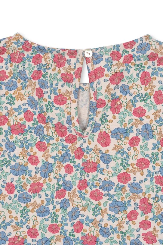 Дитяча бавовняна блузка Konges Sløjd DREYA BLOUSE GOTS блакитний KS102539