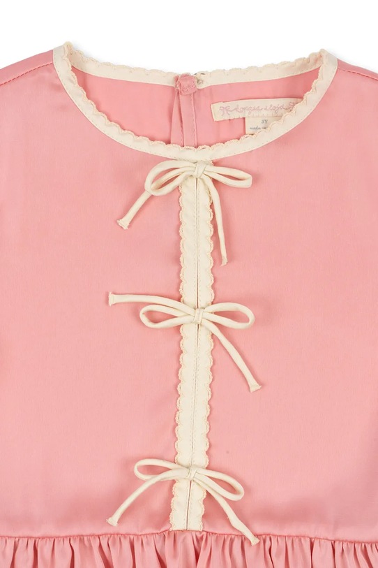 Блузка Konges Sløjd SHEENY BLOUSE рожевий KS103160