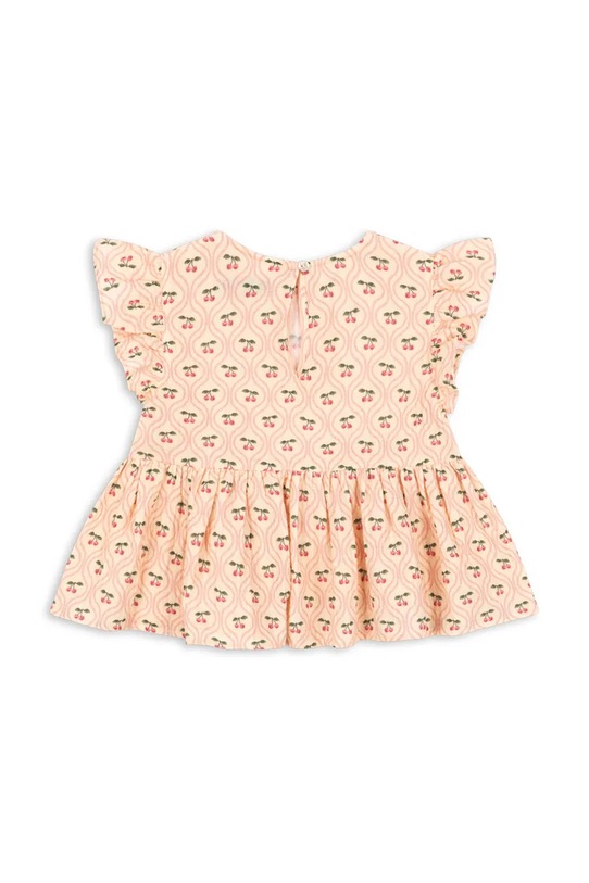 Konges Sløjd bluzka COCO TOP GOTS KS103205 pomarańczowy SS25