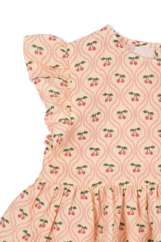 Konges Sløjd bluzka COCO TOP GOTS pomarańczowy KS103205