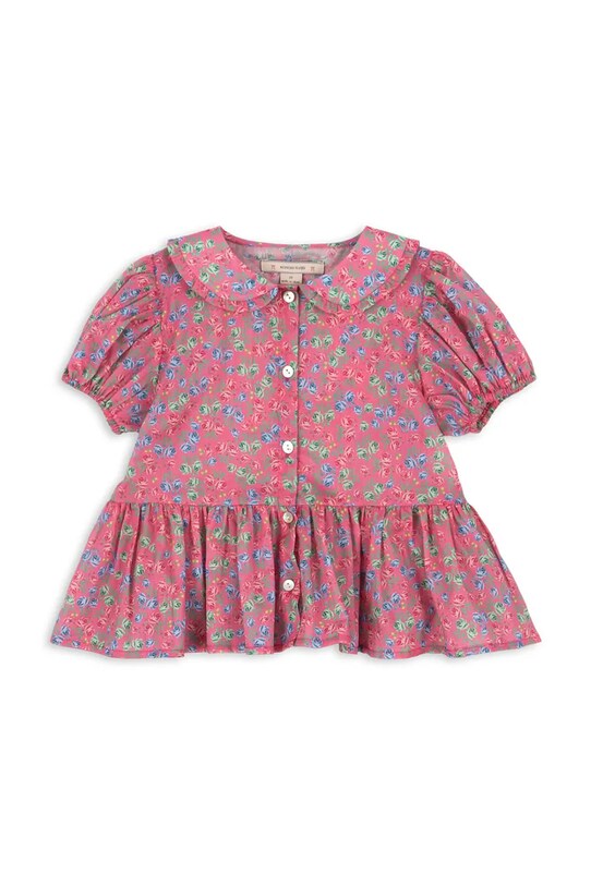 Konges Sløjd bluzka PACEY SS SHIRT GOTS KS103238 różowy SS25