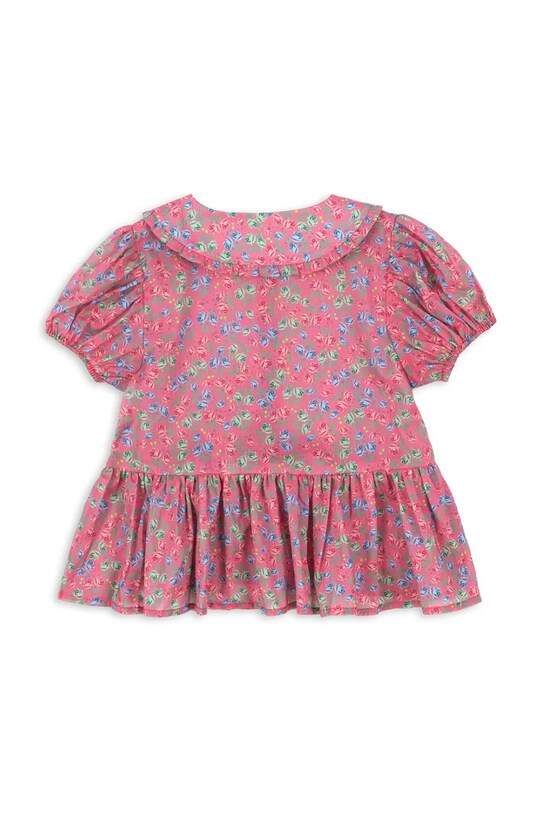 Dziewczynka Konges Sløjd bluzka PACEY SS SHIRT GOTS KS103238 różowy