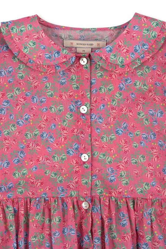 Konges Sløjd bluzka PACEY SS SHIRT GOTS różowy KS103238