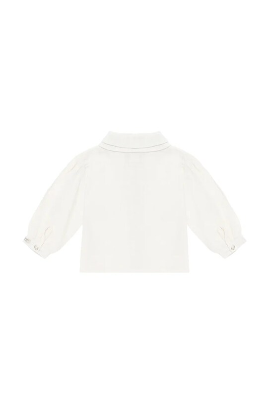 Otroška Majica iz platna Donsje Anoeche Linen Blouse 4094600.98.128 bela SS25