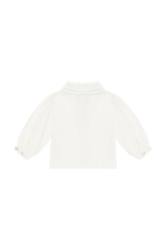 Donsje camicetta di lino bambino/a Anoeche Linen Blouse 4094600.98.128 bianco SS25
