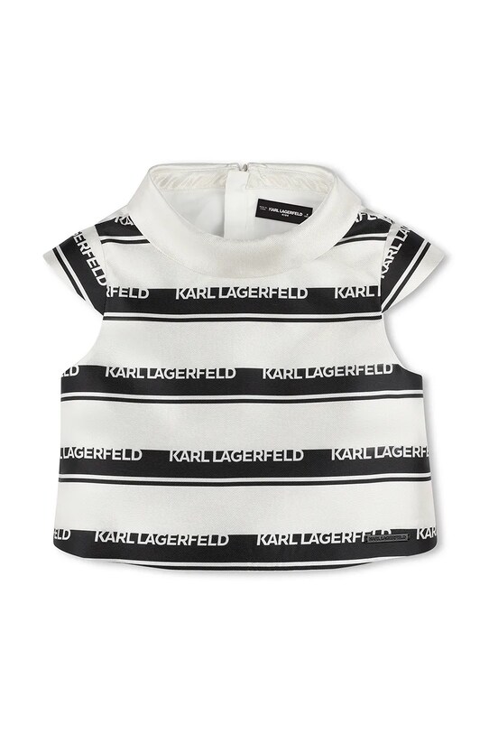 Karl Lagerfeld bluza copii Z30495.156.162 bej SS25