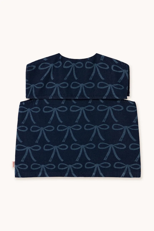 Fete Tinycottons BOWS BLOUSE SS25.233 albastru