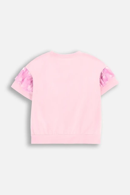 Coccodrillo t-shirt dziecięcy WC5143203CGK różowy SS25