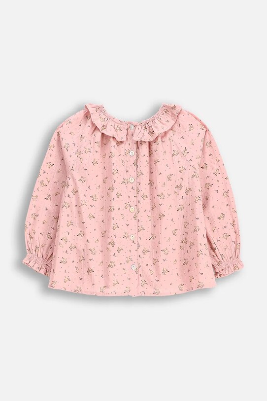 DÍVKA Dětská bavlněná halenka Coccodrillo WC5140101DGK růžová