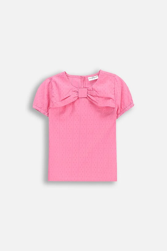 Coccodrillo bluzka casual różowy WC5140201FGK