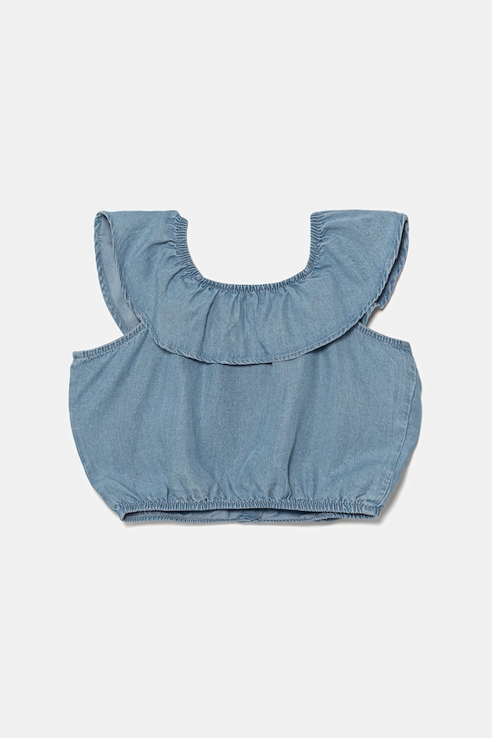 United Colors of Benetton bluză copii 5FFKCQ047.G.Seasonal albastru SS25