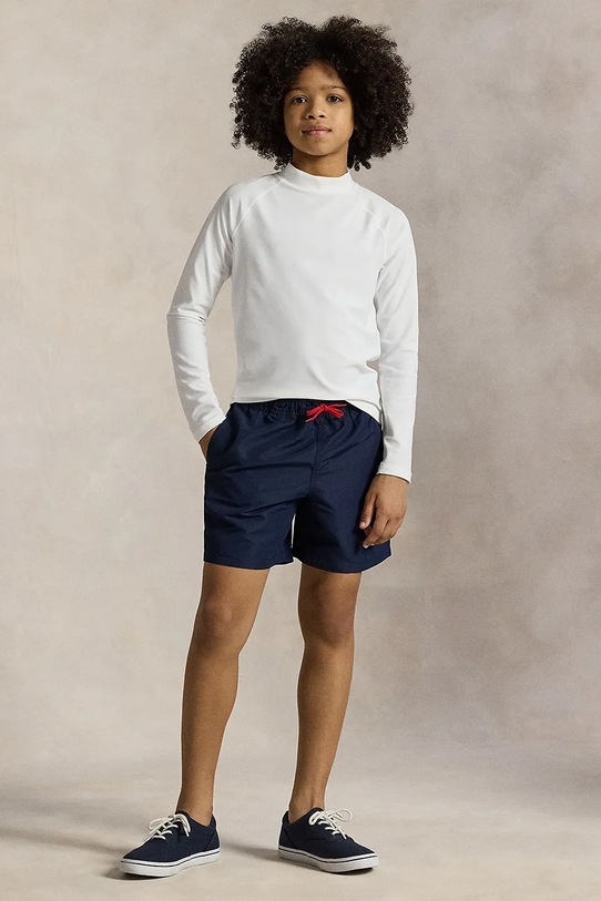 Παιδικό Μαγιό Polo Ralph Lauren Planet friendly σκούρο μπλε 323957810002