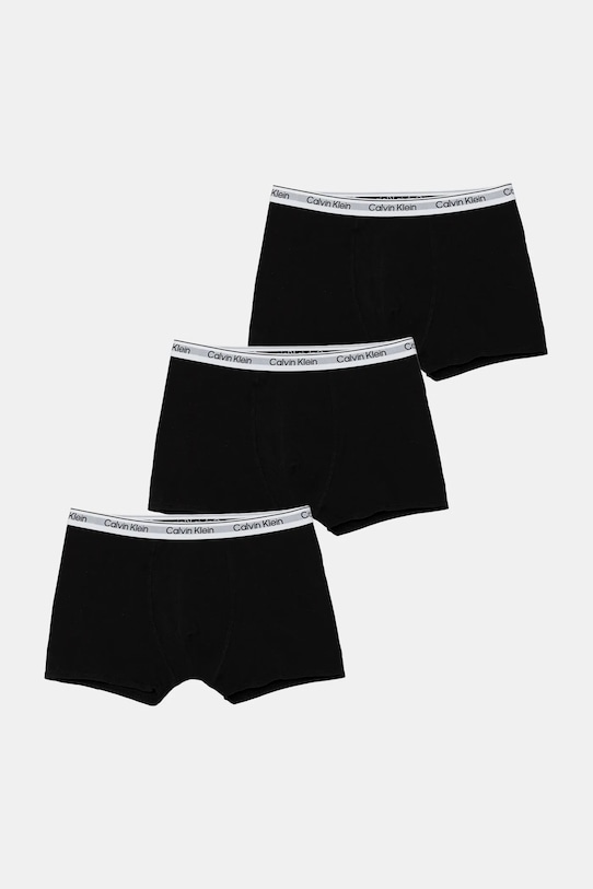 Dětské boxerky Calvin Klein Underwear 3-pack přiléhavé boxerky černá B70B700507.PPYA