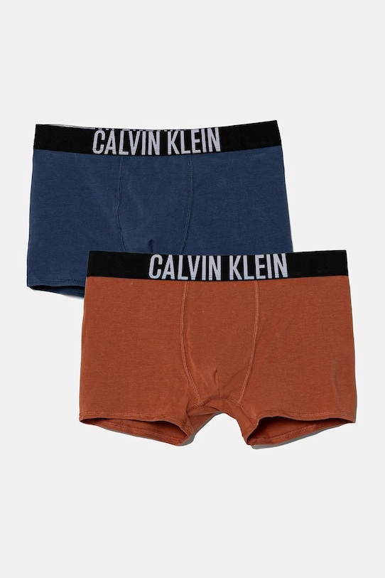 Detské boxerky Calvin Klein Underwear 2-pak priliehavé boxerky modrá B70B700509.PPYA