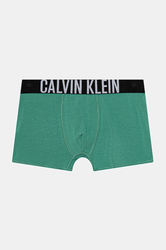 CHLAPEC Dětské boxerky Calvin Klein Underwear 3-pack B70B700510.PPYA zelená