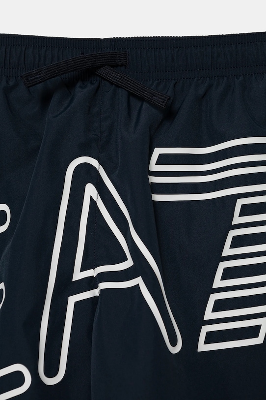 Băieți EA7 Emporio Armani pantaloni scurți de baie copii 7B000109.AF17231 bleumarin