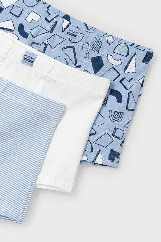 CHLAPEC Dětské boxerky Mayoral 3-pack 10898.5K.Mini.PPYA modrá