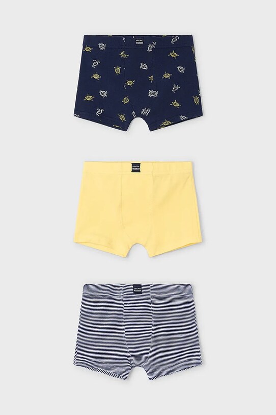 Dětské boxerky Mayoral 3-pack přiléhavé boxerky námořnická modř 10898.5K.Mini.PPYA